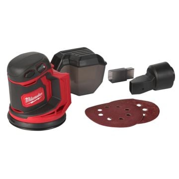 Milwaukee M18 BOS125-0 18v 125mm Random Orbital Sander Body Only