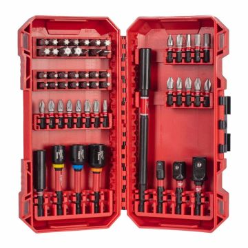 Milwaukee 4932500389 ShockWave Impact Duty Screwdriver & Fastening Bit Set x54 Pcs