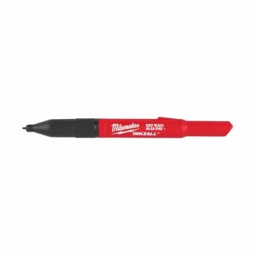 Milwaukee 4932501147 INKZALL Deep Reach Ultra Fine Point Marker Black