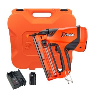 Paslode 916275 IM65A F16 Angled Second Fix Finishing Nailer Inc 1x 2.1Ah Battery In Carry Case
