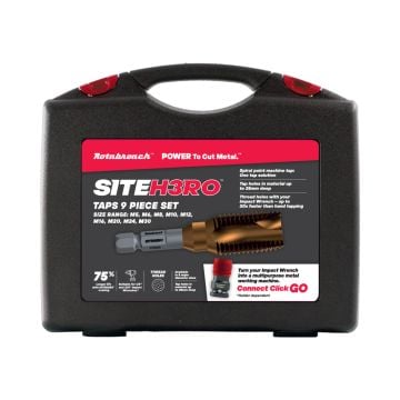 Rotabroach SHRTP3 SITEH3RO Metric Tap Kit x9 Pcs