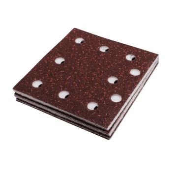 Milwaukee 4932492242 115mm x 107mm 40 Grit Sanding Sheets x10 Pcs