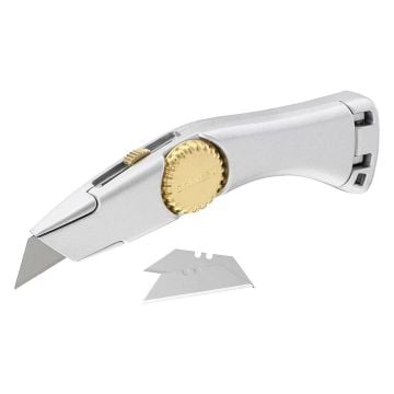 Stanley 2-10-122 185mm Titan Retractable Blade Knife Inc 3x Blades
