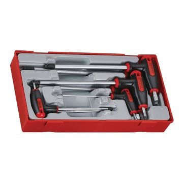 Teng Tools TTHEX7 T-Handle Ball Point Hex Key Set TT1 x7 Pcs