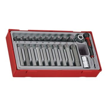 Teng Tools TTTX23 1/2" Drive TX Bit Socket Set x23 Pcs