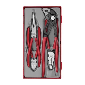 Teng Tools TT440Q Vinyl Grip Pliers Set x4 Pcs