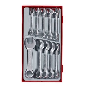 Teng Tools  TT6010M Stubby Combination Spanner Set x10 Pcs