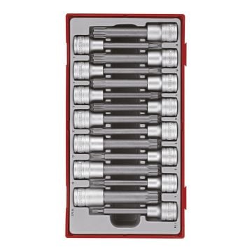 Teng Tools TTRS15 1/2" Ribe & Spline Socket Set x15 Pcs