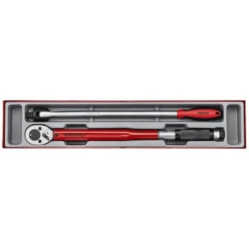 Teng Tools TTX2493 1/2" Torque Wrench & Breaker Bar Set