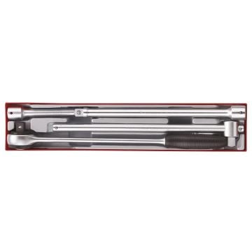 Teng Tools TTX3404 3/4" Ratchet & Accessory Set x4 Pcs
