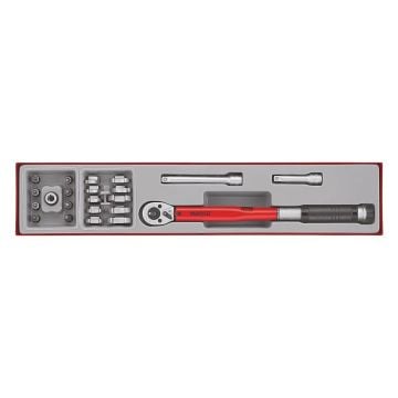 Teng Tools TTX3892 3/8" 20-110Nm Torque Wrench Set x22 Pcs