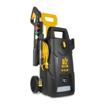 V-TUF V2240X2 V2 1900Psi 135 Bar DIY Electric Pressure Washer Inc. Patio Cleaner 240v