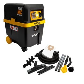 V-TUF STACKVAC - SYNCRO M-Class 30L Wet & Dry Dust Extractor 110v