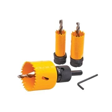 Faithfull HSAUQCSET Quick Change Holesaw Set x3 Pcs
