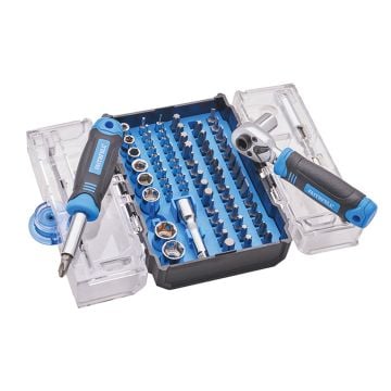 Faithfull SBSET78 Screwdriver Bit & Socket Set x78 Pcs
