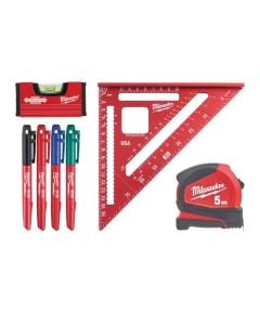 Milwaukee 4932498327 Measuring & Layout Set x7 Pcs