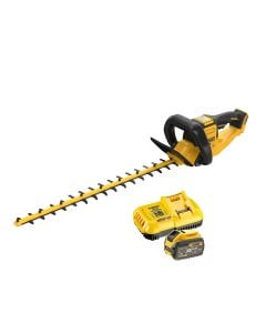 DeWalt DCMHT573X1-GB 54v XR FLEXVOLT 65cm Brushless Hedge Trimmer Inc 1x DCB547 Battery