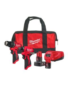Milwaukee M12 FUEL BLPP2B-422B 12v Twin Pack Drill Driver & Impact Driver Inc 2x Batteries