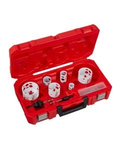 Milwaukee 49224201 Hole Dozer Bi-Metal Hole Saw Kit 25-76mm x10 Pcs