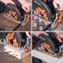 Evolution R185CCS 185mm Multi-Material Circular Saw With TCT Blade