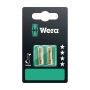 Wera 855/1 TH SB Pozi PZ3 x 25mm Extra Hard Torsion Screwdriver Bits Carded x2 Pcs