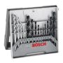 Bosch Metal, Wood & Masonry Mixed Drill Bit Set x15 Pcs 2607017038
