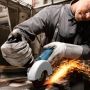Bosch Professional GWS 13-125 CI 125mm / 5" Angle Grinder With Vibration Control Handle