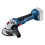Bosch Professional GWS 18V-10 125mm / 5" Angle Grinder Body Only In L-Boxx
