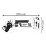 Bosch Professional GWS 18 V-LI 115mm / 4.5" Angle Grinder Body Only