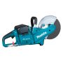 Makita DCE090T2X1 Twin 18v LXT Cut Off Saw Inc 2x 5.0Ah Batts + Twin Port Charger