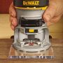 DeWalt D26200 1/4" Variable Speed Fixed Base Router 900w