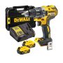 DeWalt DCD791P2 18v XR Brushless Compact Drill Driver with 2x 5.0Ah Batts In TSTAK Case