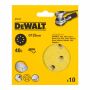 DeWalt DT3101-QZ ROS QUICK FIT Sanding Discs 125mm 40 Grit x10 Pcs for DCW210N & DWE6423