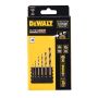DeWalt DT70828-QZ TOUGHCASE Black & Gold Round Shank Mix Bar Set x6 Pcs