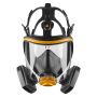 DeWalt DXIR1FFMMA2P3 Reusable Full Face Mask Respirator With A2P3 Filters (Medium)