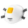 DeWalt DXIRFFP210 FFP2 Disposable Particulate Respirator Face Mask x10 Pcs
