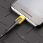 DeWalt PA-131-1360-DW2 1.2m / 4ft Reinforced Braided Micro-USB Charging Cable