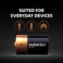 Duracell Plus D Alkaline Batteries +100% x6 Pcs