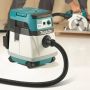 Makita DVC157LZX3 Twin 18v LXT L Class 15 Litre AWS Brushless Vacuum Cleaner Body Only
