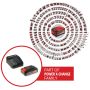 Einhell 4512097 18v Power X-Change Starter Kit Inc 1x 2.5Ah Battery & 1x High-Speed Charger 