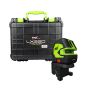 Imex LX22G Series 2 Green Beam Cross Line Laser With Plumb Spots In Carry Case