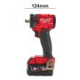 Milwaukee M18 FUEL FIW2F12-502X 18v 1/2" Impact Wrench With Friction Ring Inc 2x 5.0Ah Batts