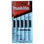 Makita A-85640 B-12 Clean Cut Wood Jigsaw Blade Pack 75mm x5 Pcs