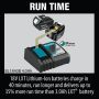Makita DC18RC 18v LXT Li-Ion Fast Battery Charger 7.2 / 14.4 / 18v Twin Pack