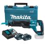 Makita DJR187RTE 18v LXT Cordless Brushless Reciprocating Saw inc 2x 5.0Ah Batts