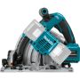 Makita DSP600ZJ Twin 18v LXT Cordless Plunge Saw 165mm Body Only In Makpac Carry Case
