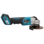 Makita GA029GZ01 40v Max XGT Paddle Switch 125mm Angle Grinder Body Only In Makpac Case