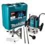 Makita RP1801XK 1/2" Plunge Router & Fine Adjustment Guide in Heavy Duty Carry Case