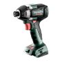 Metabo SSD 18 LT 200 BL 1/4" Brushless Impact Driver Body Only In MetaBOX 145