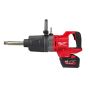 Milwaukee M18 ONEFHIWF1D-121C ONE-KEY 18v 1" Impact Wrench With Friction Ring/Extended Anvil Inc 1x 12.0Ah HO Batt